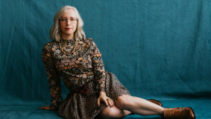 Image of KBCS Presents! Laura Veirs w/ Karl Blau (partially seated)